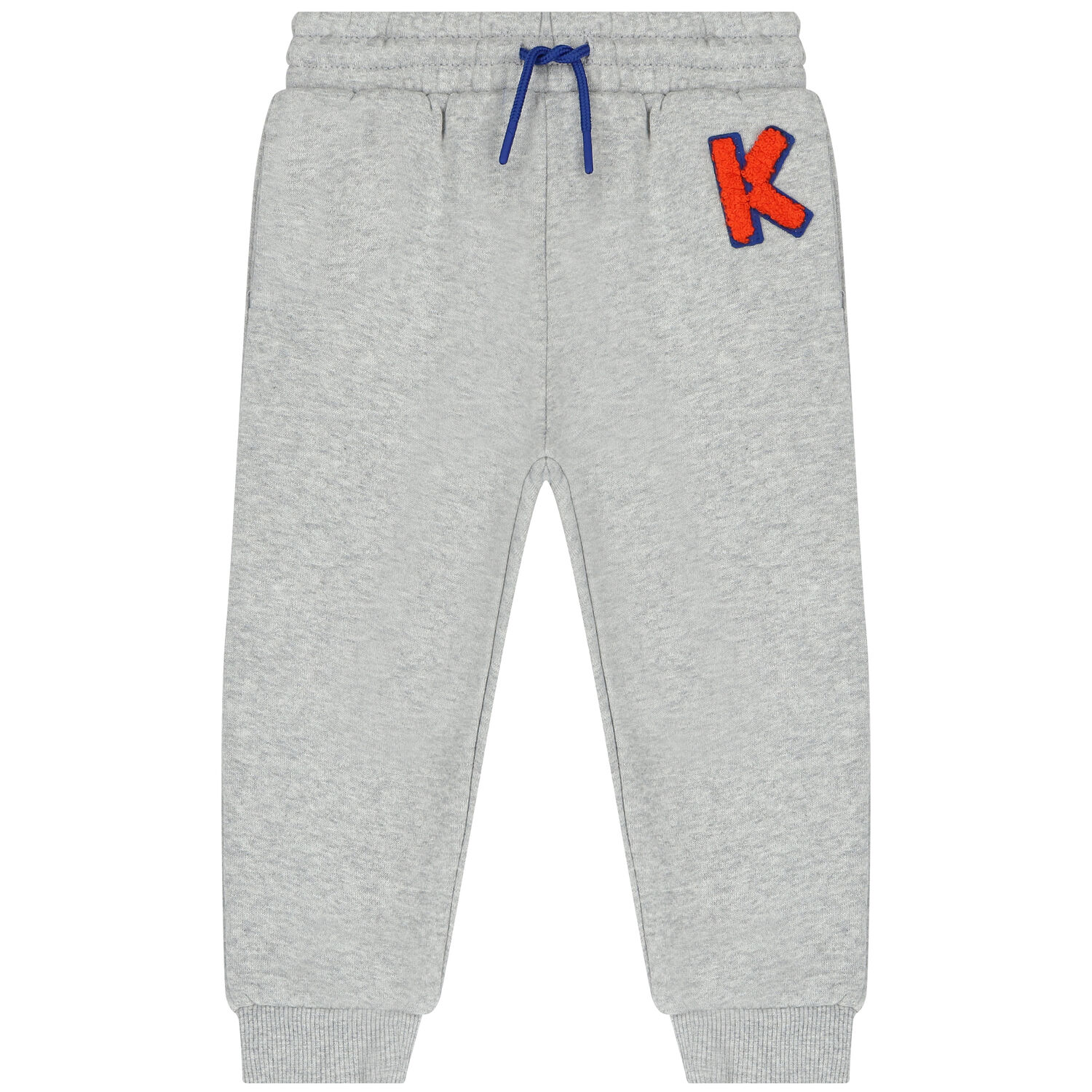 Younger Boys Grey Logo Joggers, 1, hi-res image number null